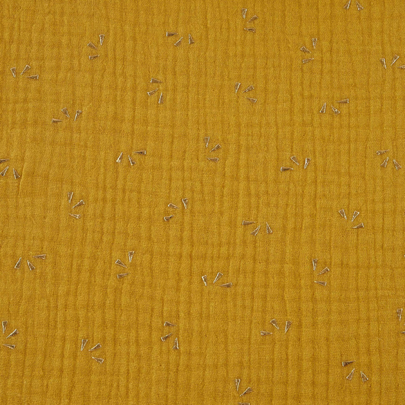 Double Gauze TIDAM Mustard / Gold
